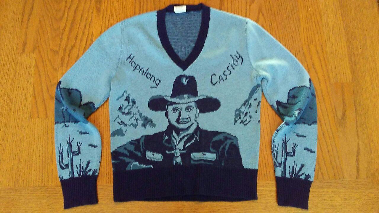 Hopalong Cassidy child's sweater
