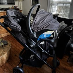 Unisex Safety 1st Grow and Go Sprint Modular Travel System Stroller with Rear-Facing Infant Car Seat