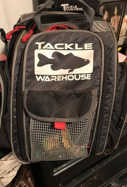 Tackle warehouse fishing backpack for Sale in Bakersfield, CA