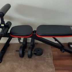 Weights And Weight Bench 