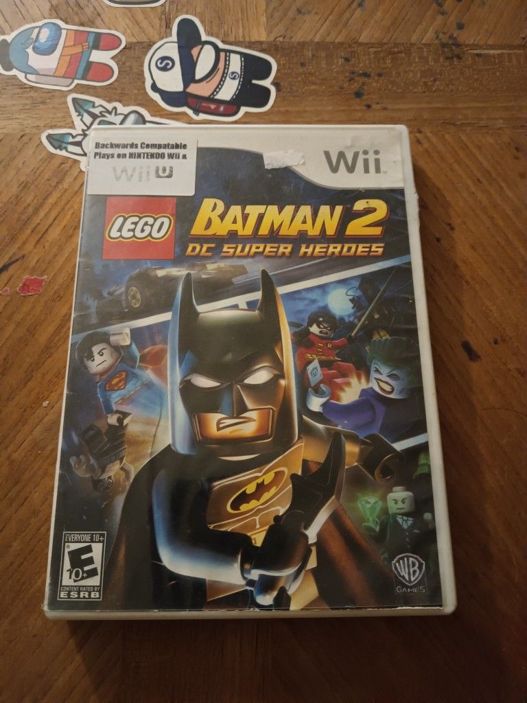 LEGO Batman 2: DC Super Heroes (Nintendo Wii, 2012) Complete Video Game