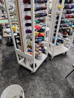 Thread Rack (Rolling) (Peg Board)