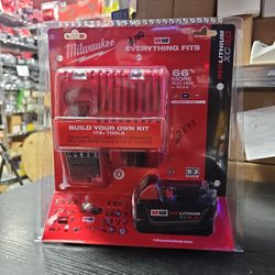 Milwaukee
M18 18-Volt Lithium-Ion XC Starter Kit with One 5.0Ah Battery and Charger
