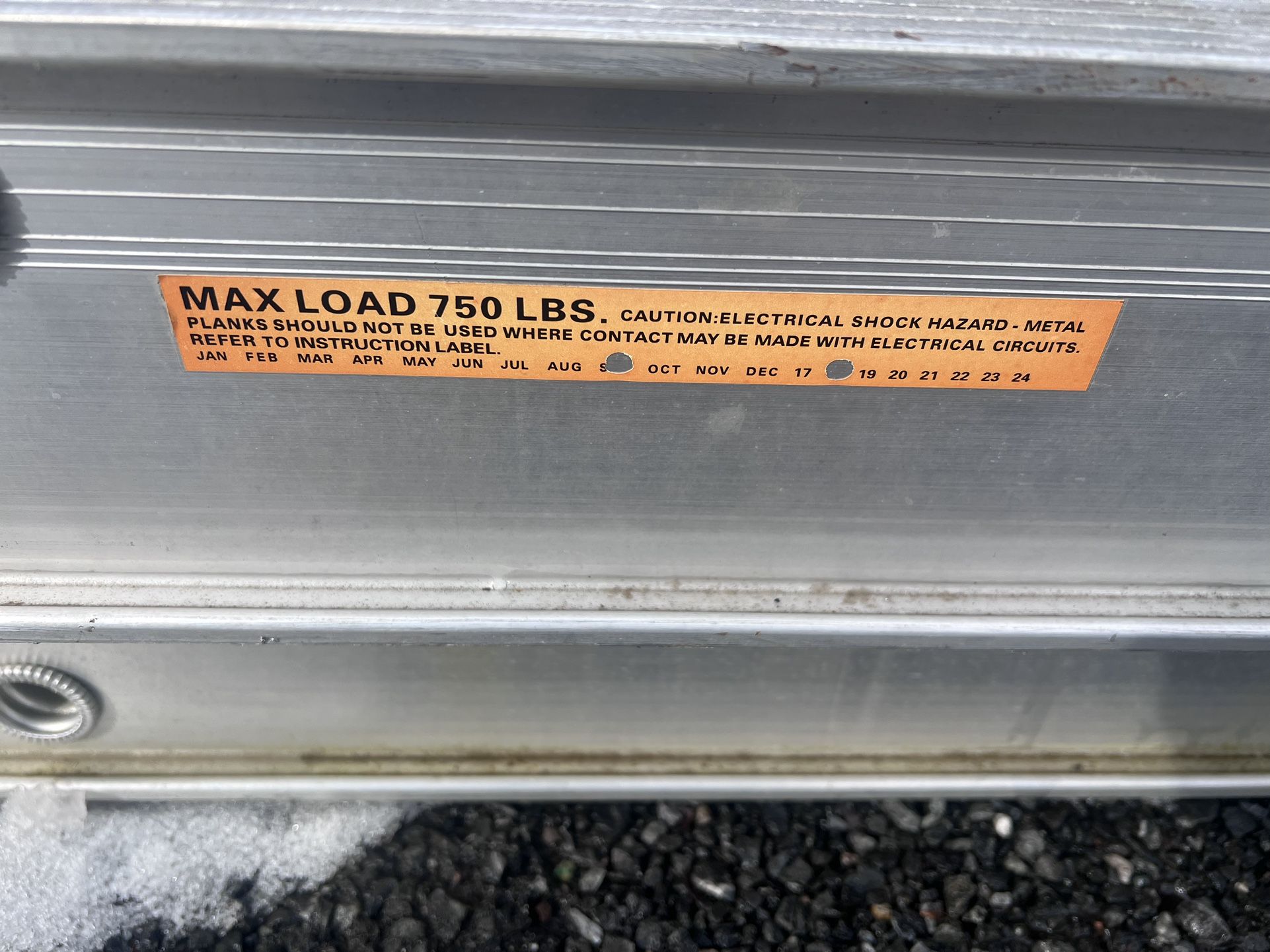 Aluminum Walk Boards