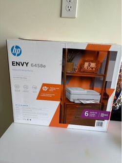 HP Envy 6458e All-in-One Wireless Inkjet Printer – Print, Scan & Copy