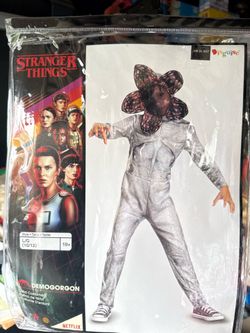 Stranger Things Demogorgon Child Costume Size L/G (10/12)