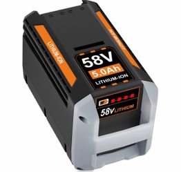 58V 5.0Ah Replacement Battery for Echo 58V Battery CBP-58V20 CBP-58V40, Compatible with Echo 58V CBP-58V40 CBP-58V2AH CHT-58V CDST-58V Power Tools