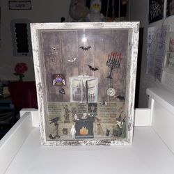 Spooky Halloween Shadow Box 