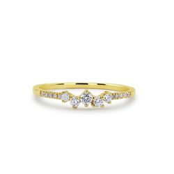 "Minimalist Gold Plated Eternal Ring for Women, VIP162
  