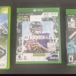 XBOX Video Games Bundle (3)