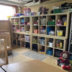 Stackable Cubbies & Shelving 