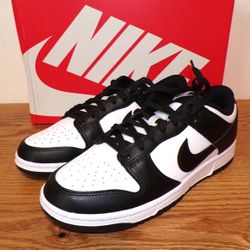 W Nike Dunk Low Panda Black White - Women's size 6-9