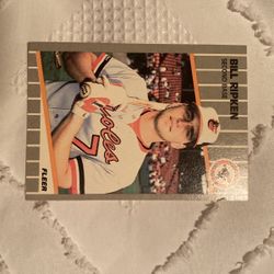 Bill Ripken Error Baseball Card