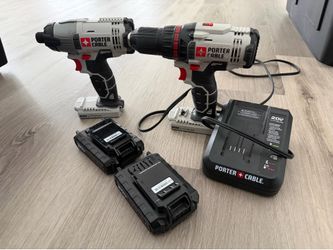Porter Cable Drill and Impact Kit