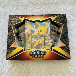 Pokemon TCG Shining Fates Pikachu V Box Brand New Sealed 