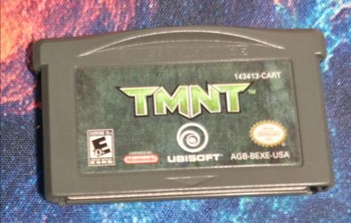Ubisoft TMNT Teenage Mutant Ninja Turtles Nintendo Game Boy Advance