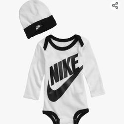 Newborn Nike Onesie Gift Set