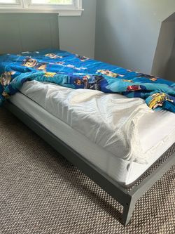 Twin Size Bed and Mattress