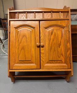 Wooden Wall Mounted Storage Unit