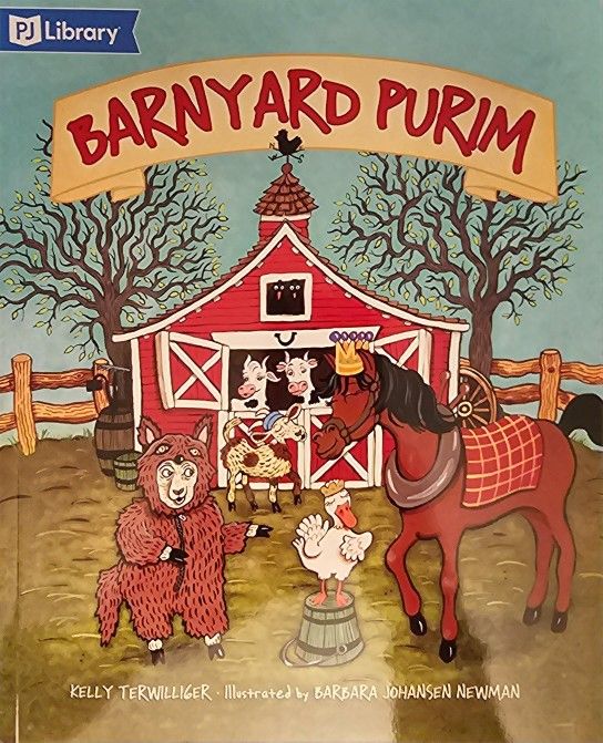 Barnyard Purim by Kelly Terwilliger (2012, Library Binding)