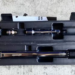 New Torque Wrench 1/2” Lbs/nm