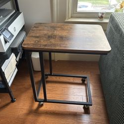 Rolling Side Table