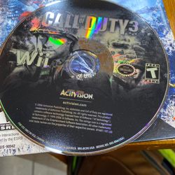 Call Of Duty 3 Wii Game