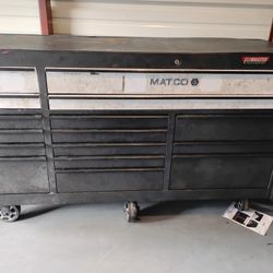 Matco 4s Series 72" Triple Bay Toolbox with Integrated Power
