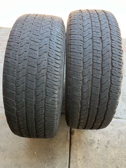 2 tires Goodyear Wrangler 255 65 17