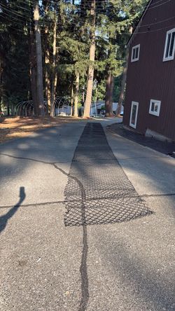 Black fencing