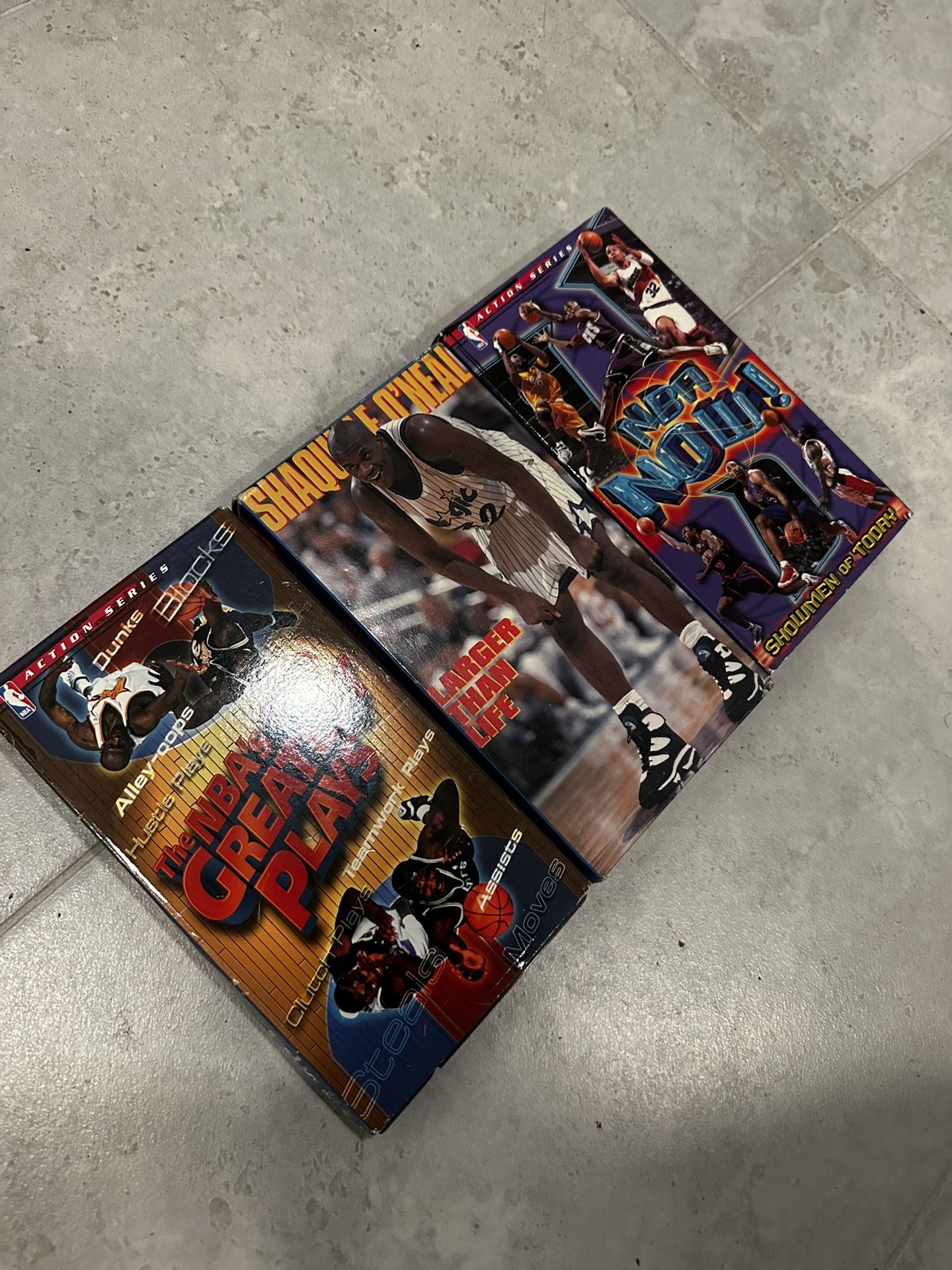 Rare Nba Vhs Bundle