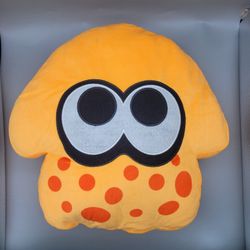 Splatoon Inkling Squid Plush - Orange Splatoon Pillow Plush