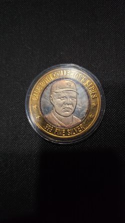 Babe Ruth Collector's Series .999 Fine Silver Coin
