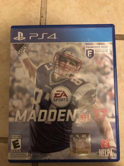 Madden 17 Ps4 game