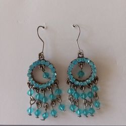 Dangly Turquoise Earrings