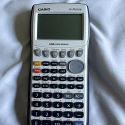 Casio fx-9750GII Graphing Calculator, White