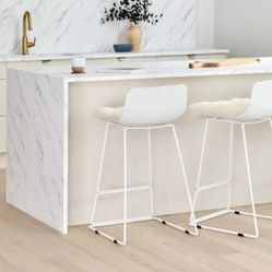 Article White Bar Stools - Set Of 2