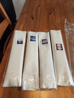 NEW 4-Pack DIY Paint by Number Canvases With Paint & Brushes 12"x16" $20 Total (SE San Diego)