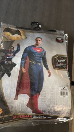 Batman v Superman Adult Superman Costume