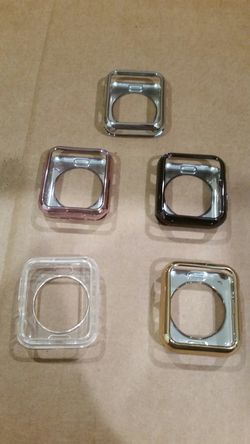 Apple watch 38mm protective case $10 each.
