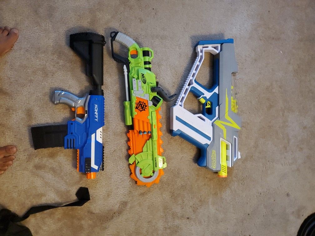 3 Nerf Gun