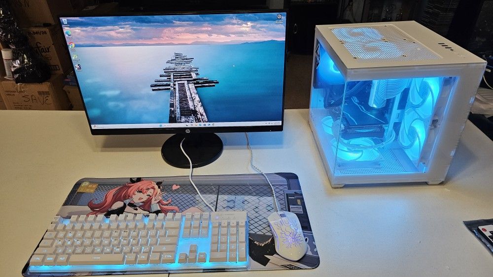 Budget Gaming PC w/Monitor + M&K