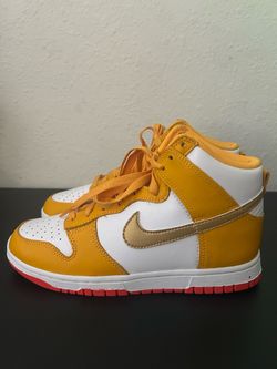 Women’s Nike Dunk High University Gold Orange   [DQ4691-700]