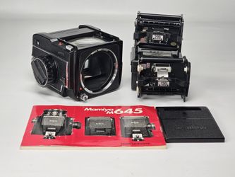 MAMIYA M645 Body Medium Format Film Camera 