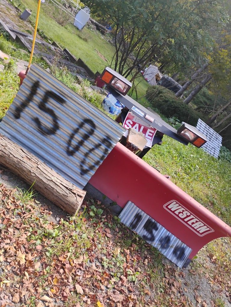 7.5 Western 2 Spring Ultra Mount Snow Plow 