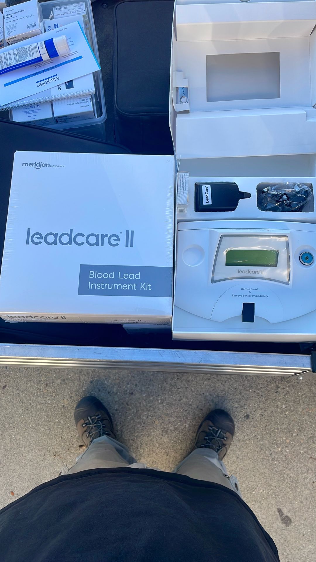 Blood lead instrument kit