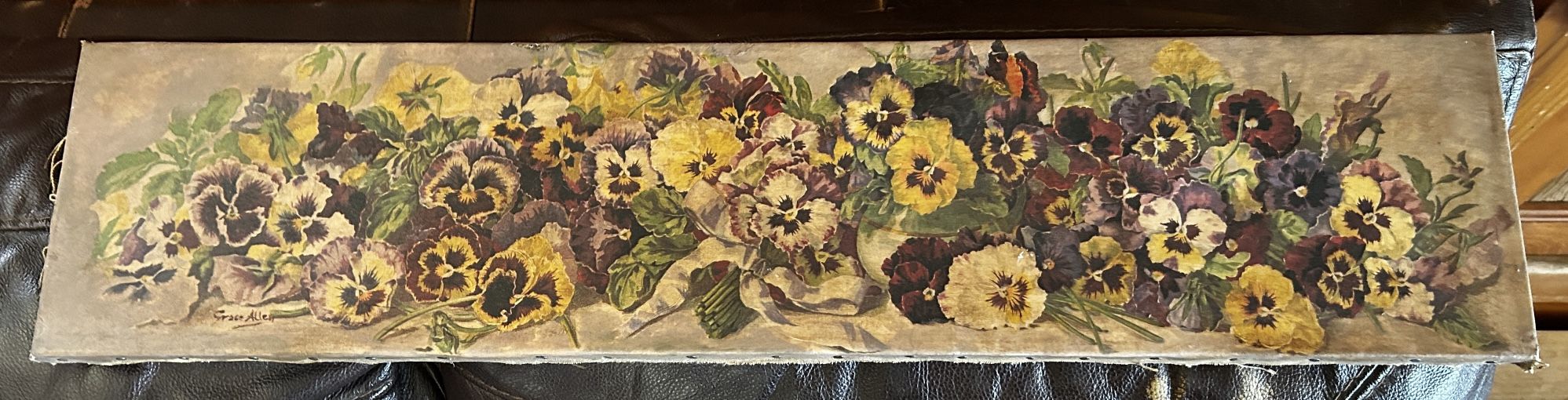 Floral Canvas Art by The Late Grace Allen