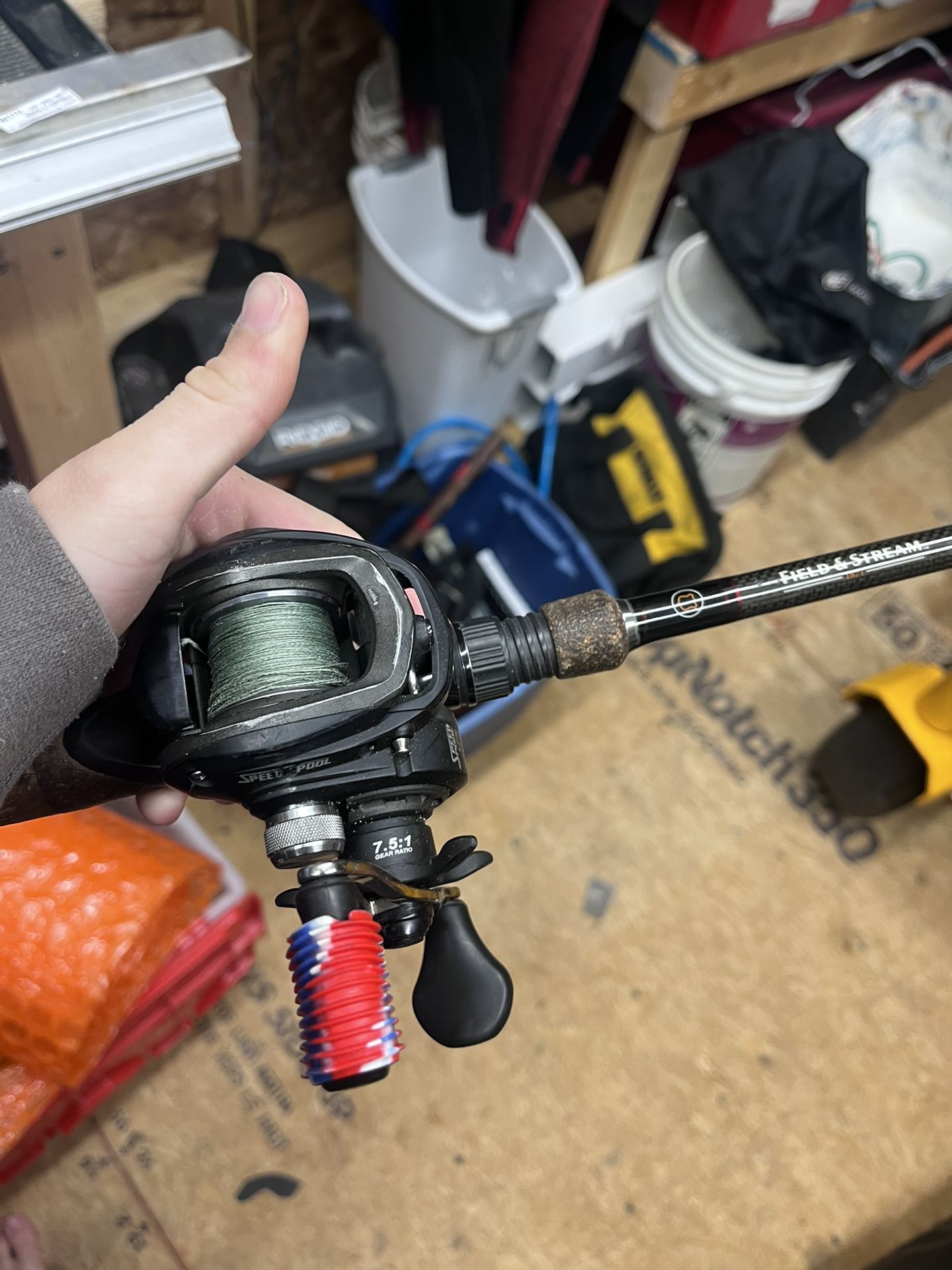 2 Baitcasters And Reels