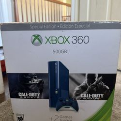 XBOX 360 (Special Edition)  + Games , Controllers, & Charging Stand