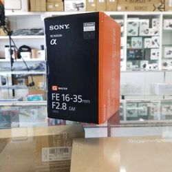 Sony FE 16-35mm F2.8 GM